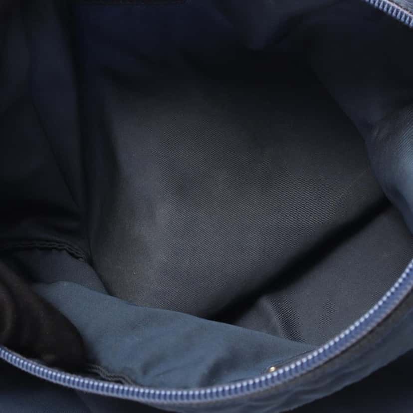 Prada Tessuto Zip Top Crossbody Blue Good condition - Inside View