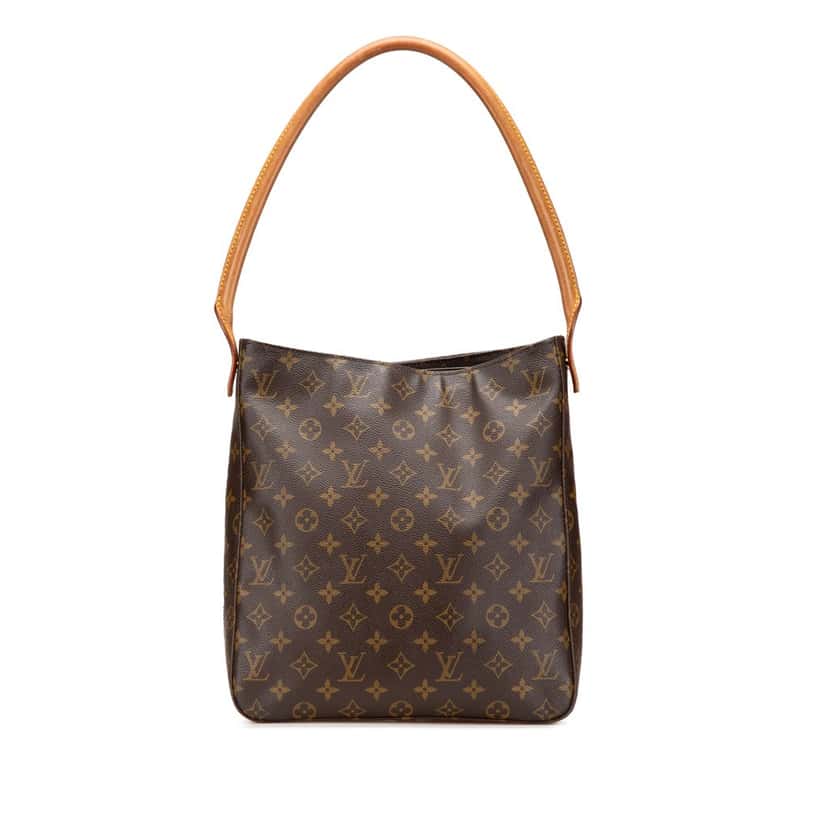 Louis Vuitton Monogram Looping GM Brown Canvas Good condition - Front View
