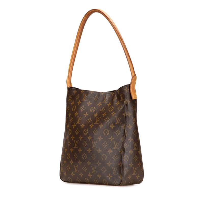 Louis Vuitton Monogram Looping GM Brown Canvas Good condition - Back View