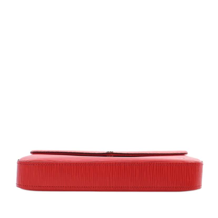 Louis Vuitton Epi Pochette Felicie Red Leather Good condition - Model View