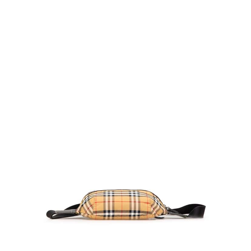 Burberry House Check Nylon Sonny Belt Bag Brown Good condition - Inside View