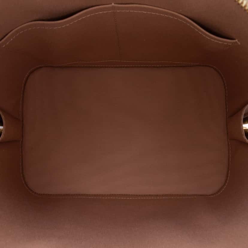 Louis Vuitton Monogram Vernis Alma PM Brown Leather Good condition - Model View
