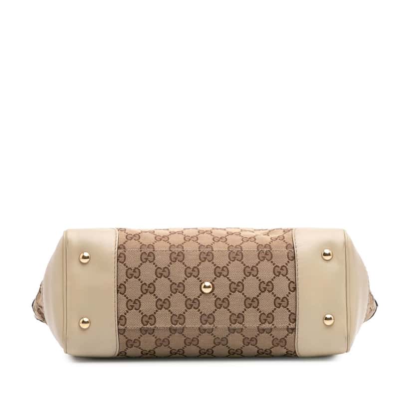 Gucci GG Canvas Mayfair Tote Brown Canvas Good condition - Inside View