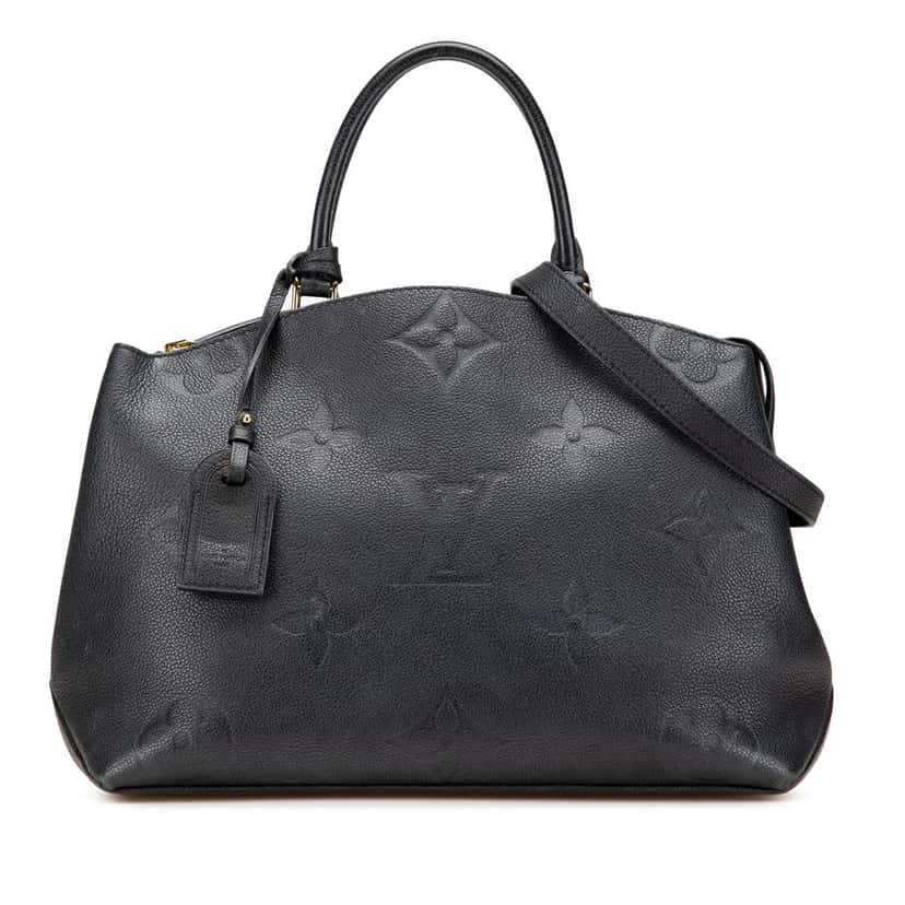 Louis Vuitton Monogram Empreinte Giant Grand Palais Black Leather Good condition - Front View