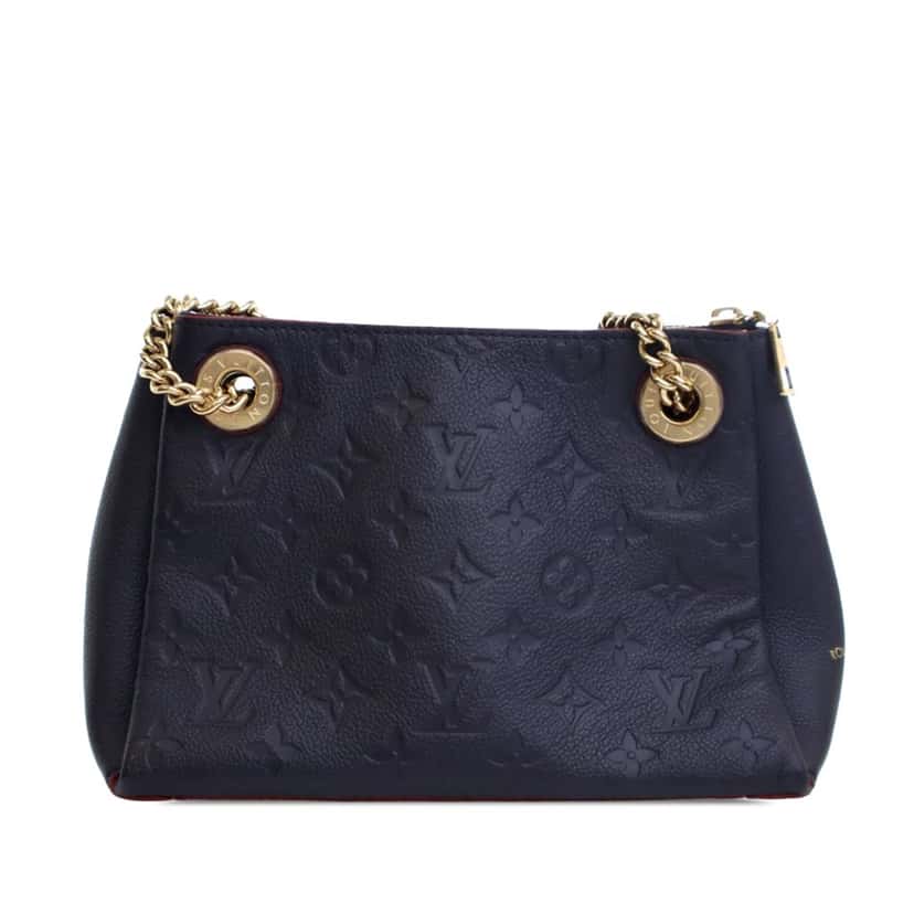 Louis Vuitton Monogram Empreinte Surene BB Blue Leather Good condition - Front View