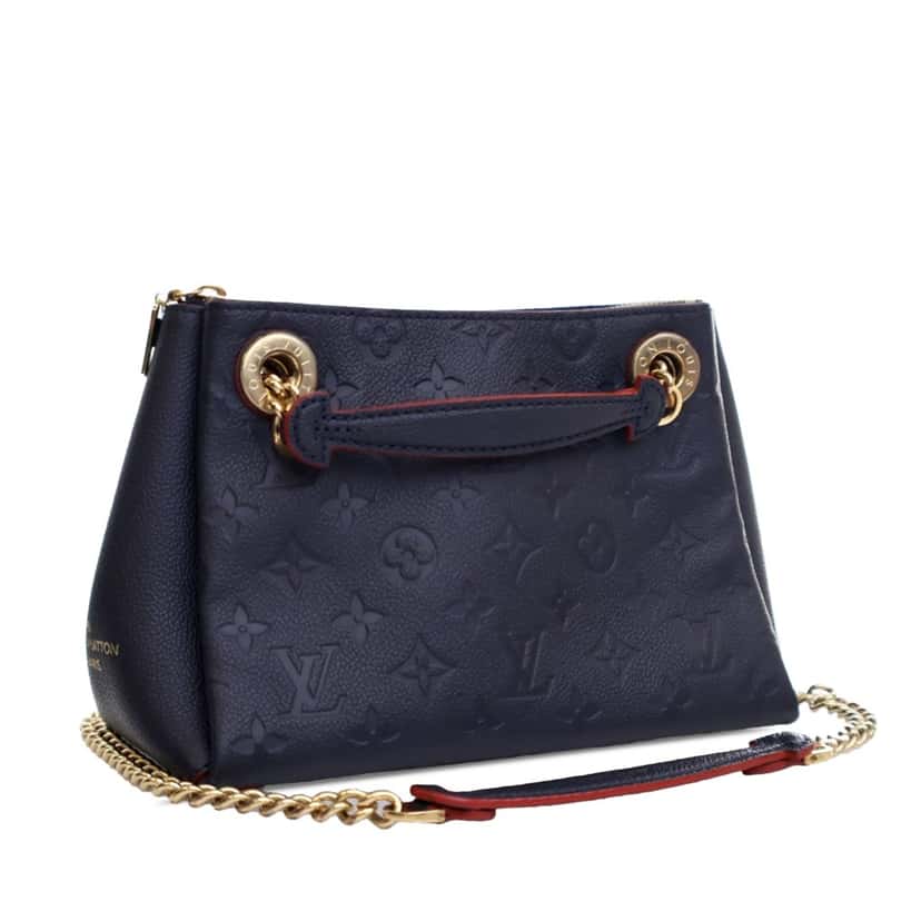 Louis Vuitton Monogram Empreinte Surene BB Blue Leather Good condition - Back View