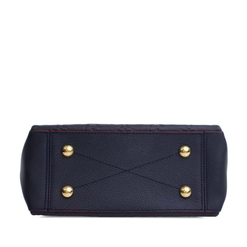 Louis Vuitton Monogram Empreinte Surene BB Blue Leather Good condition - Box View