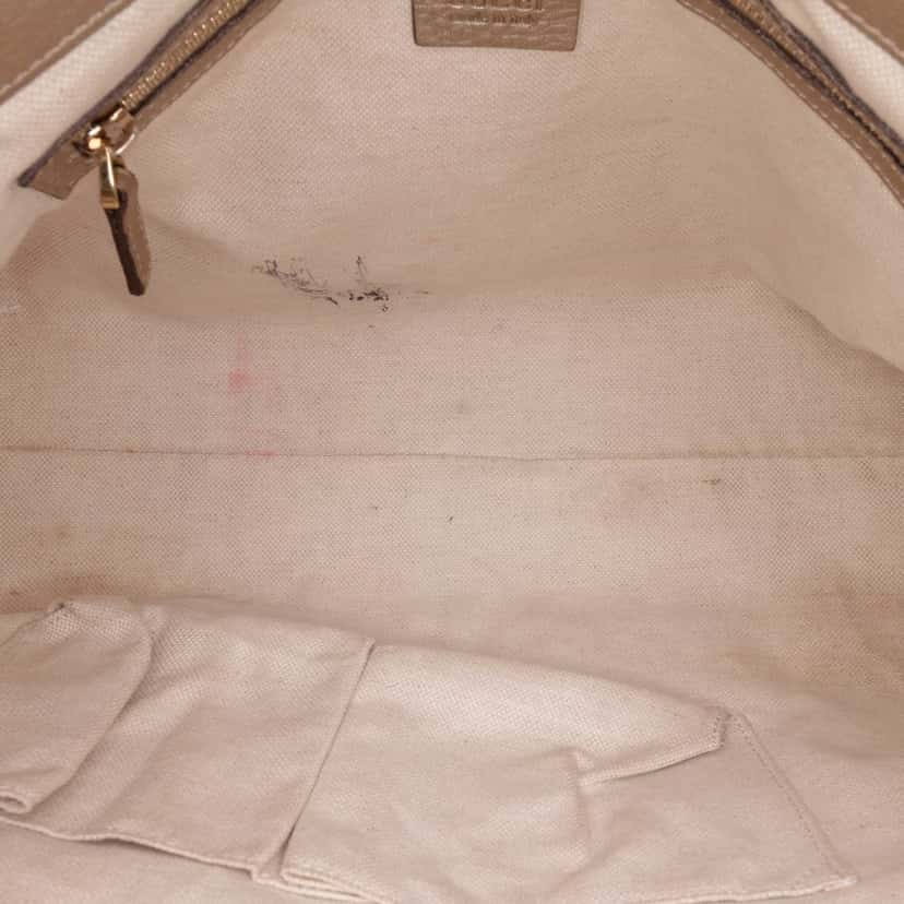 Gucci GG Canvas Bella Satchel Brown Canvas Good condition - Model View