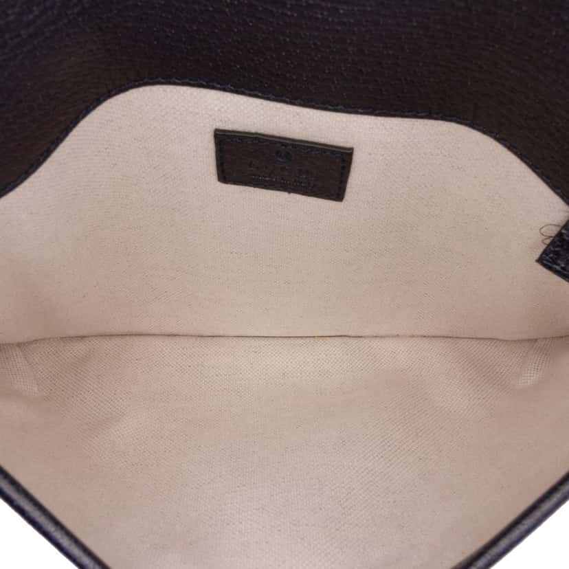 Gucci GG Supreme Ophidia Belt Bag Brown Canvas Good condition - Model View