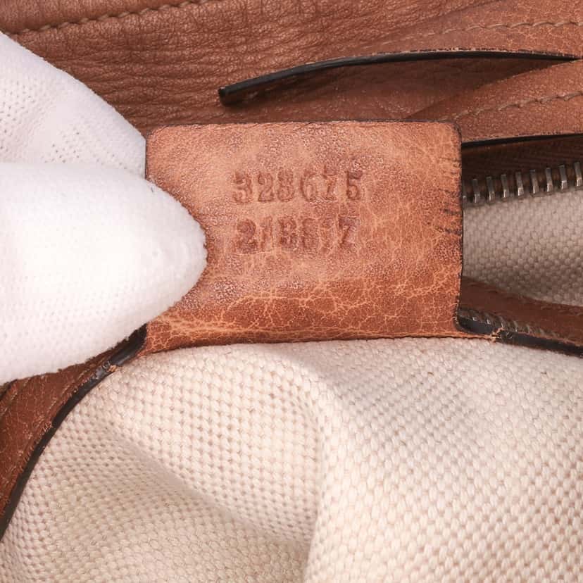 Gucci GG Canvas Miss GG Satchel Brown Canvas Good condition - Box View