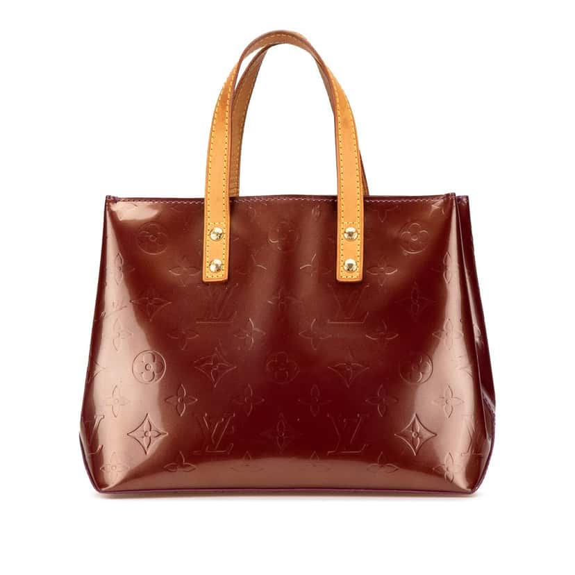 Louis Vuitton Monogram Vernis Reade PM Purple Leather Good condition - Front View