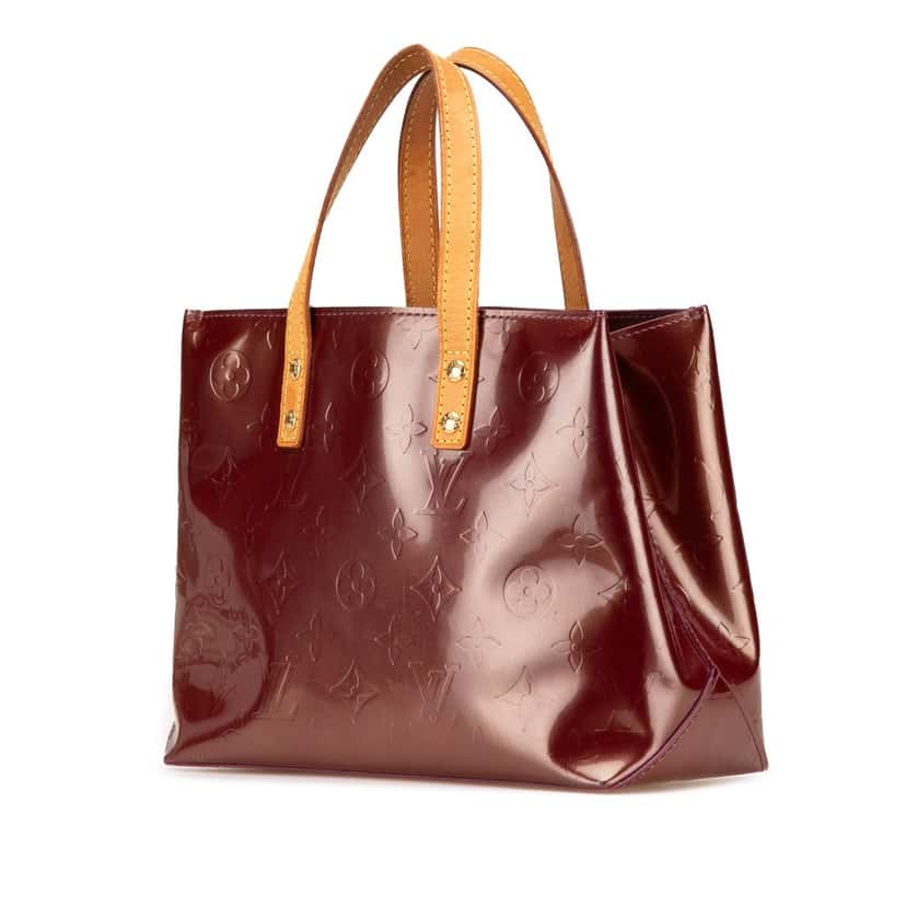 Louis Vuitton Monogram Vernis Reade PM Purple Leather Good condition - Back View