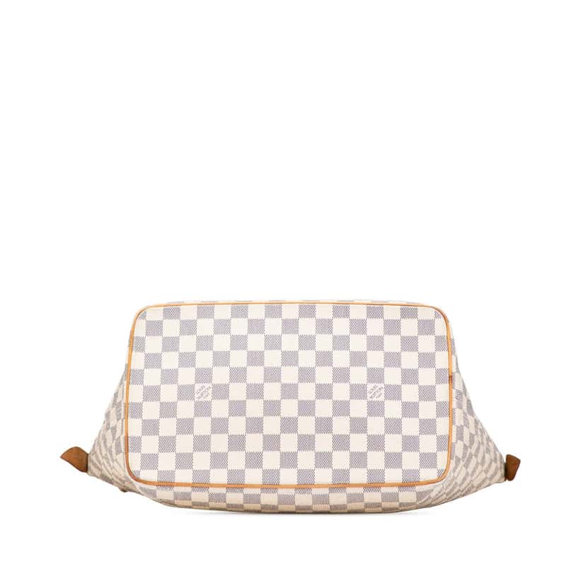 Louis Vuitton Damier Azur Saleya MM White Canvas Good condition - Inside View