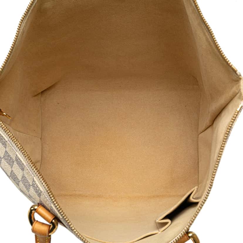 Louis Vuitton Damier Azur Saleya MM White Canvas Good condition - Model View