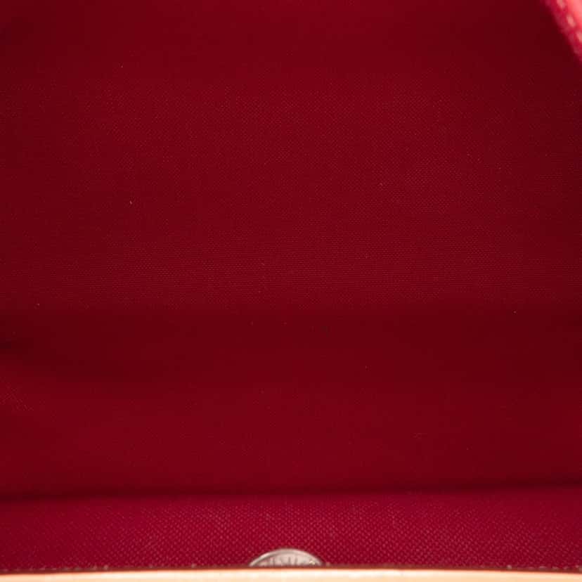 Hermès Toile Herbag Zip 31 Red Canvas Good condition - Model View