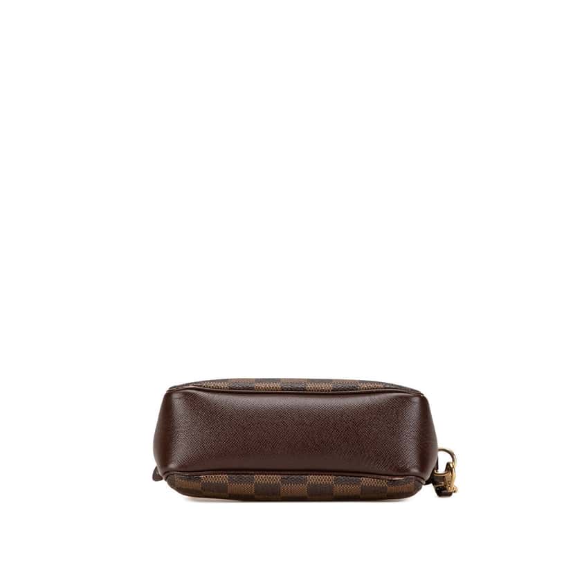 Louis Vuitton Damier Ebene Trousse Pochette Brown Canvas Good condition - Inside View