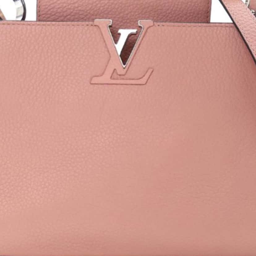 Louis Vuitton Taurillon Capucines PM Pink Leather Good condition - Box View
