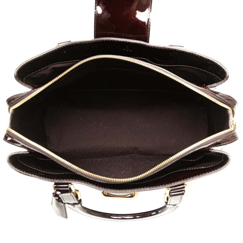 Louis Vuitton Monogram Vernis Melrose Avenue Purple Leather Good condition - Model View
