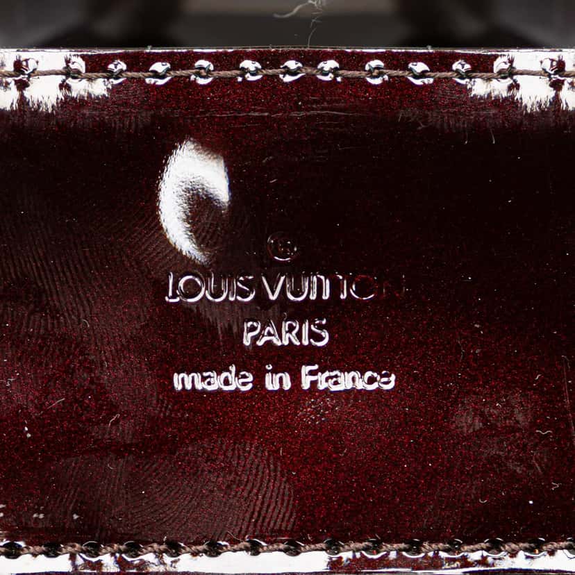 Louis Vuitton Monogram Vernis Melrose Avenue Purple Leather Good condition - Box View