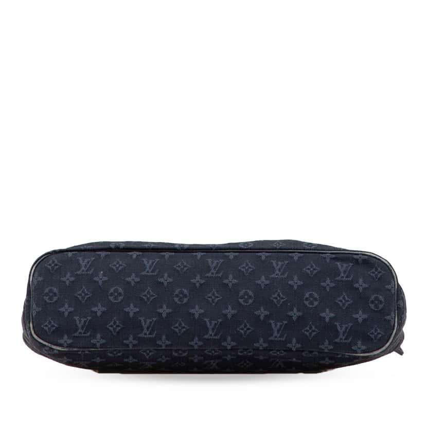 Louis Vuitton Monogram Mini Lin Lucille PM Blue Canvas Fair condition - Inside View