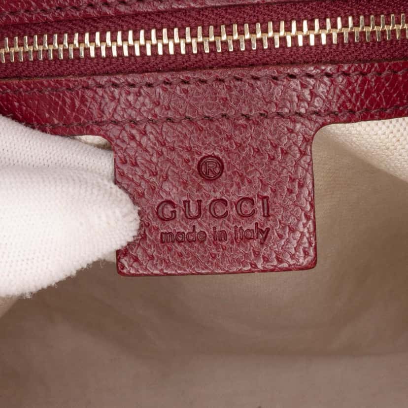 Gucci Medium GG Canvas Bree Dome Tote Brown Canvas Good condition - Box View