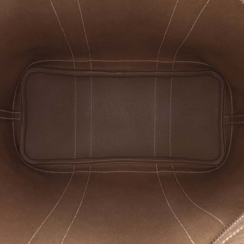 Hermès Toile and Negonda Garden Party 36 Brown Canvas Good condition - Model View