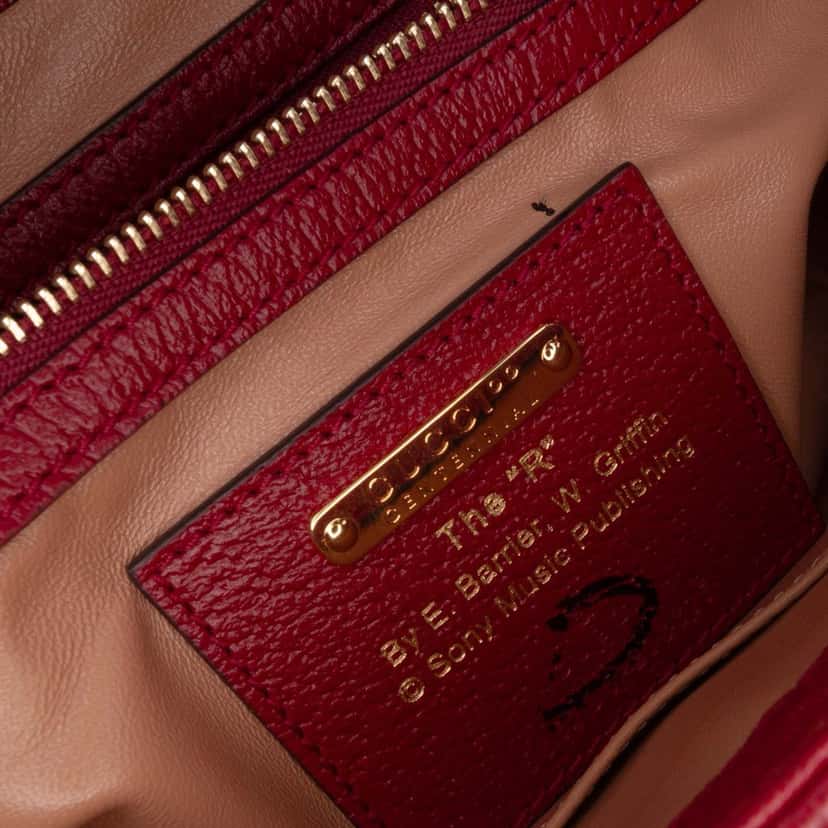 Gucci Small Canvas 100 Centennial Music Jackie 1961 Crossbody Brown Canvas Good condition - Box View