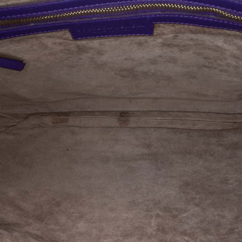 Bottega Veneta Small Nappa Intrecciato Veneta Hobo Purple Leather Good condition - Model View