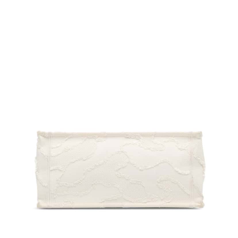 Dior Medium Camouflage Book Tote White Canvas Very good condition - Model View
