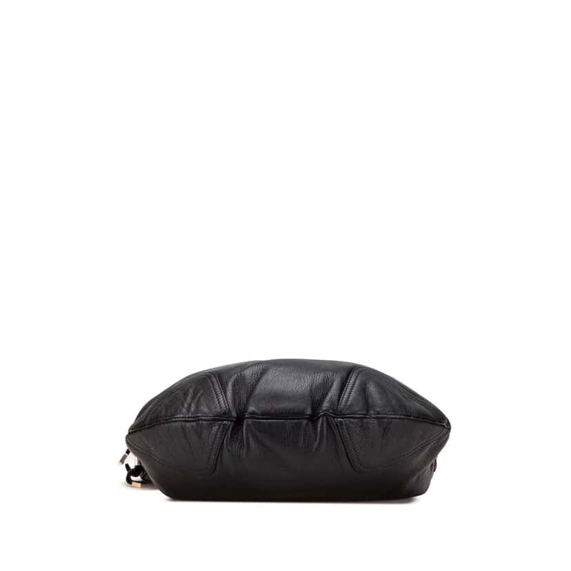 Gucci Large Leather Web Princy Hobo Black Leather Good condition - Inside View