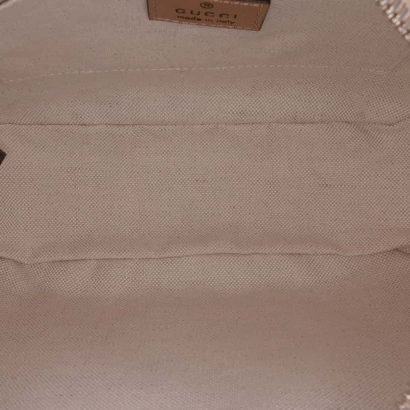 Gucci Small Metallic Calfskin Blondie Crossbody Gold Leather Good condition - Model View