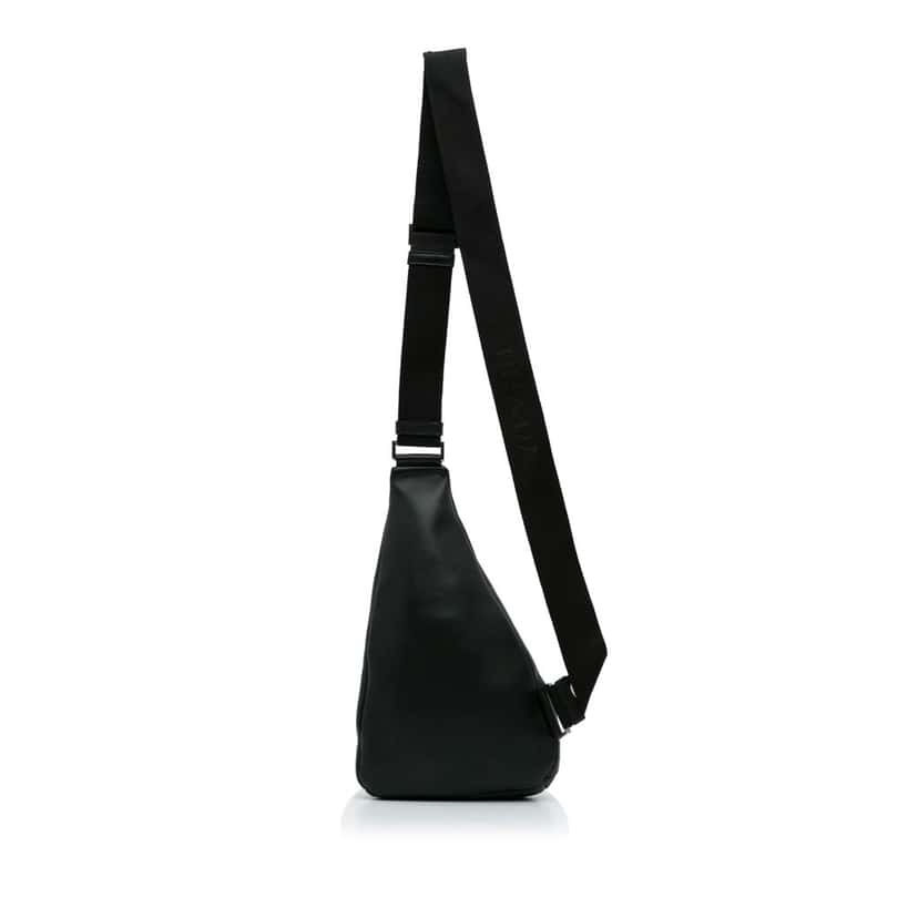 Prada Prada Cross Leather Bag Black Leather Very good condition - Model View