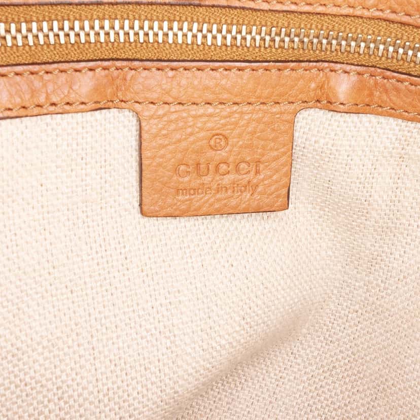 Gucci Large GG Canvas Marrakech Tote Brown Canvas Good condition - Box View