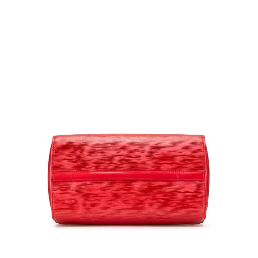 Louis Vuitton Epi Speedy 35 Red Leather Good condition - Inside View