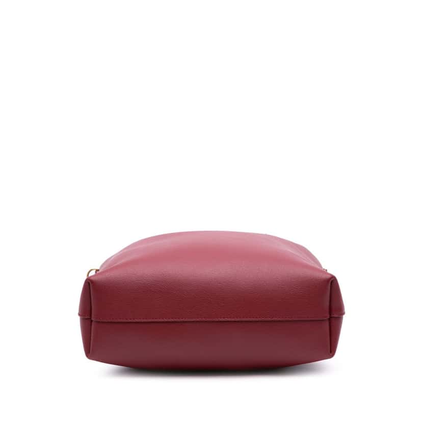 Saint Laurent Toy Leather North South Shopping Tote Red Leather Good condition - Inside View