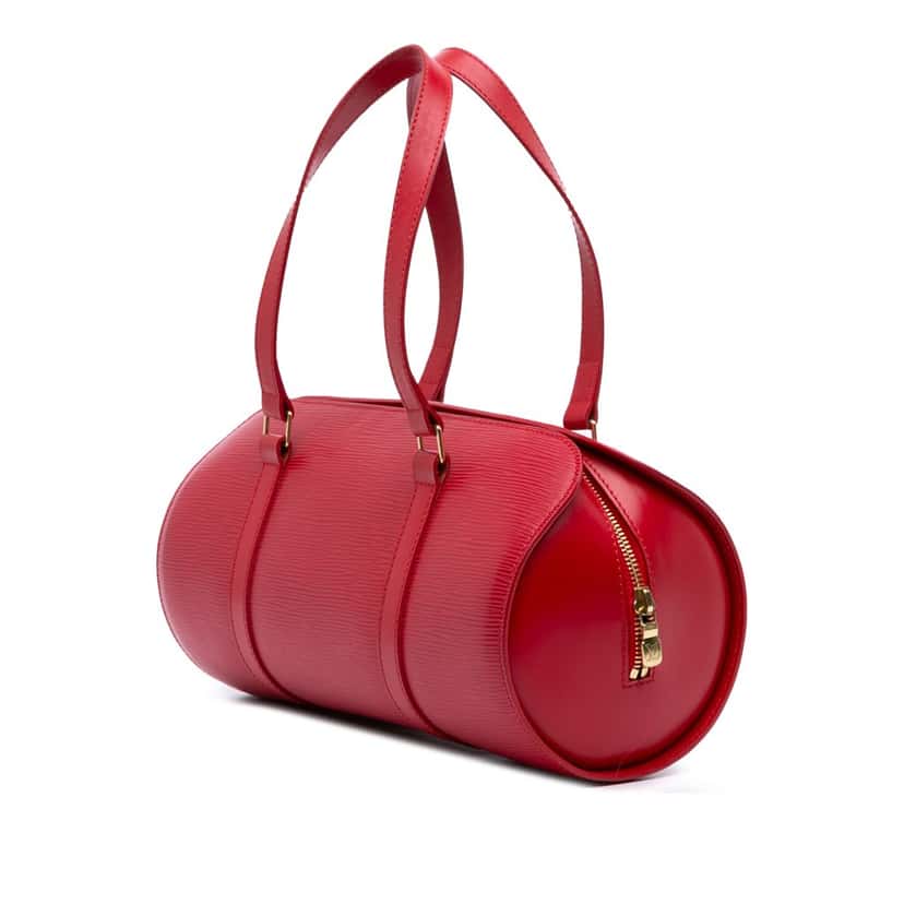 Louis Vuitton Epi Soufflot Red Leather Good condition - Back View