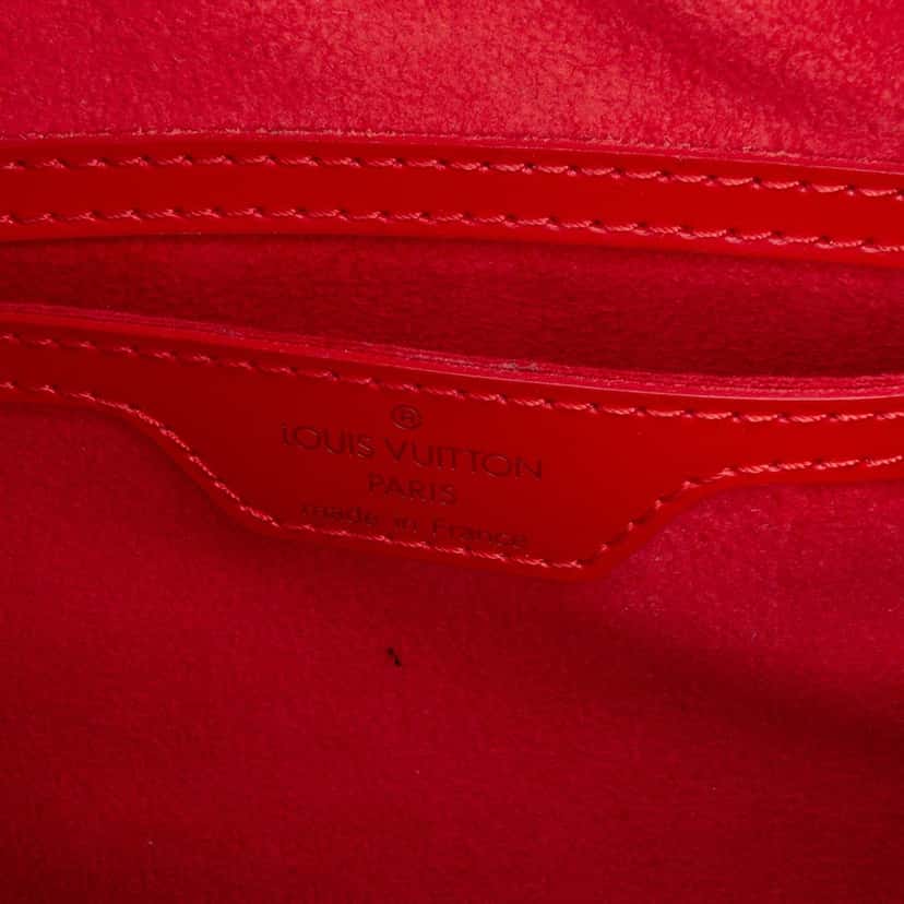 Louis Vuitton Epi Soufflot Red Leather Good condition - Box View