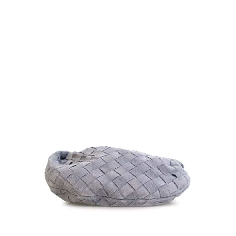 Bottega Veneta Mini Suede Intrecciato Jodie Grey Leather Good condition - Inside View