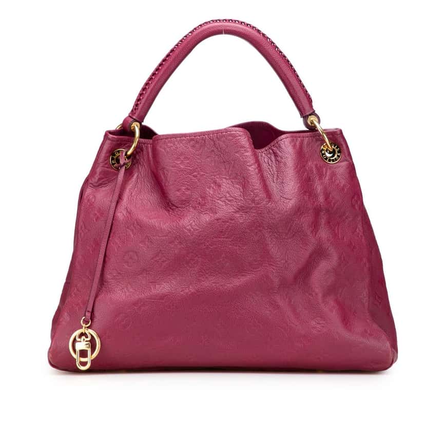 Louis Vuitton Monogram Empreinte Artsy MM Red Leather Very good condition - Front View