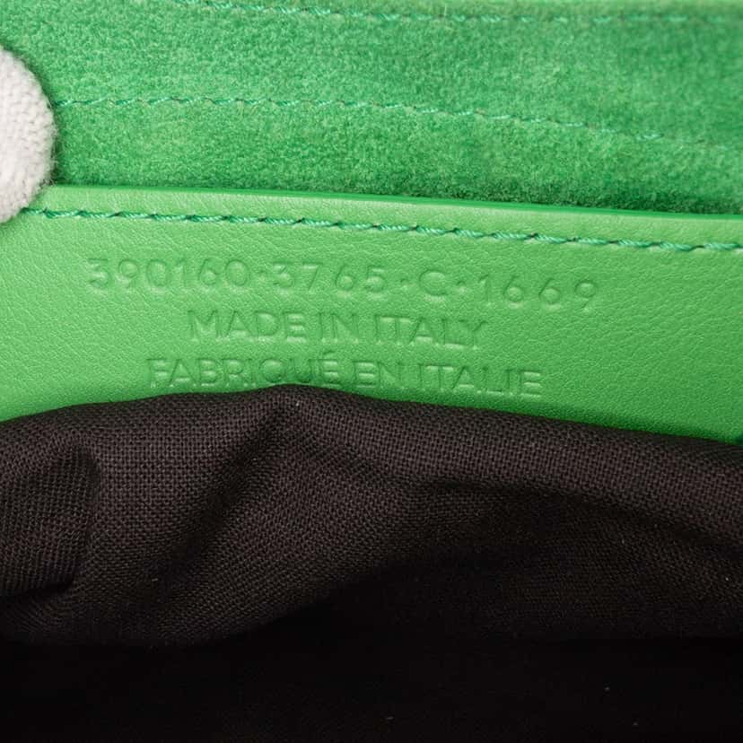Balenciaga Mini Suede Motocross Classic Metallic Edge City Satchel Green Leather Good condition - Box View