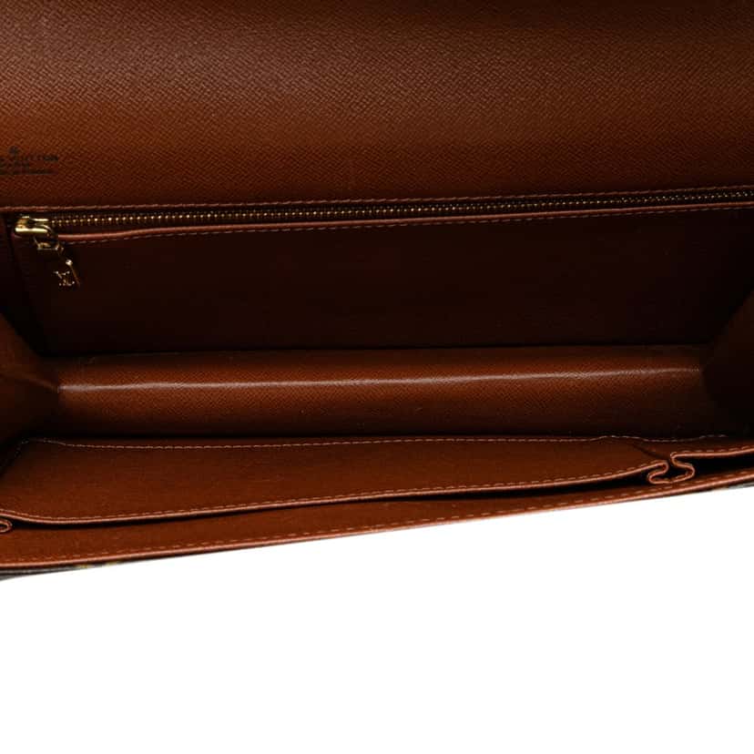 Louis Vuitton Monogram Pochette Dame GM Brown Canvas Good condition - Model View