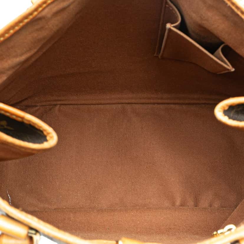 Louis Vuitton Monogram Batignolles Vertical Tote Brown Canvas Good condition - Model View