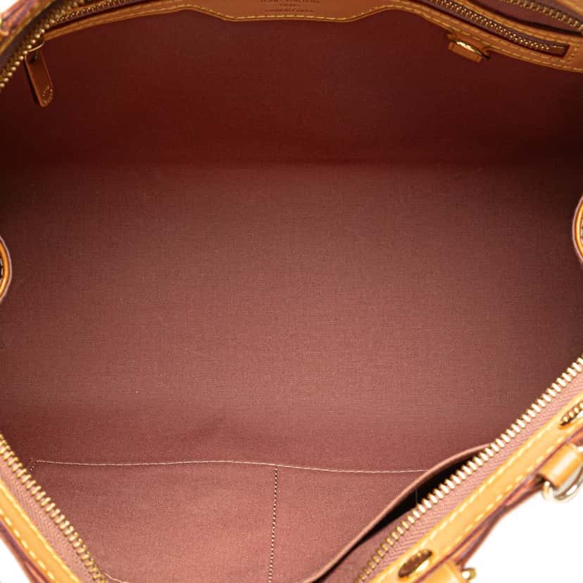 Louis Vuitton Monogram Vernis Brea MM Brown Leather Good condition - Model View