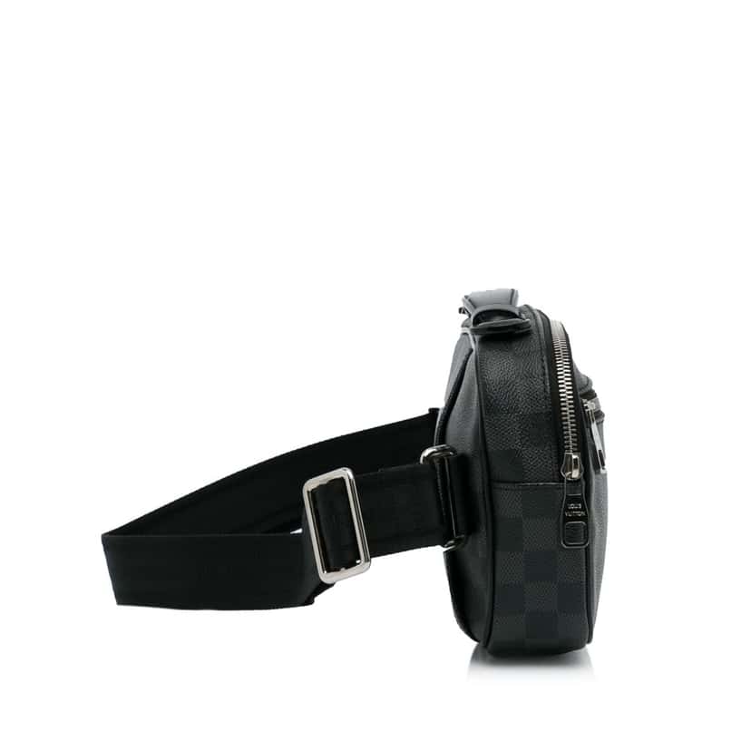 Louis Vuitton Damier Graphite Ambler Black Canvas Good condition - Inside View
