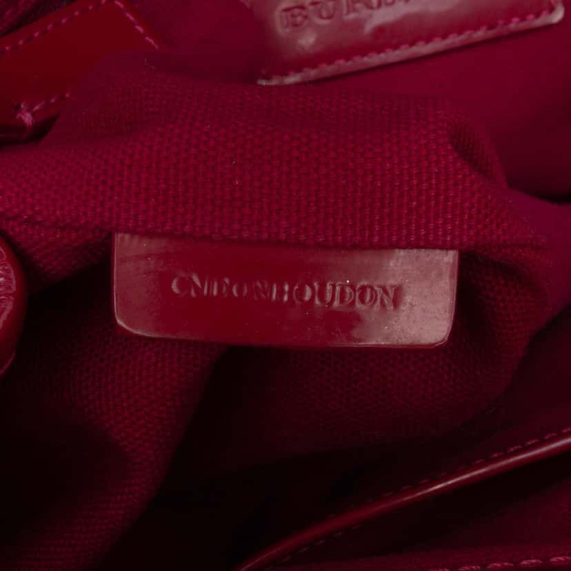 Burberry Supernova Check Coated Canvas Bilmore Tote Pink Canvas Good condition - Box View