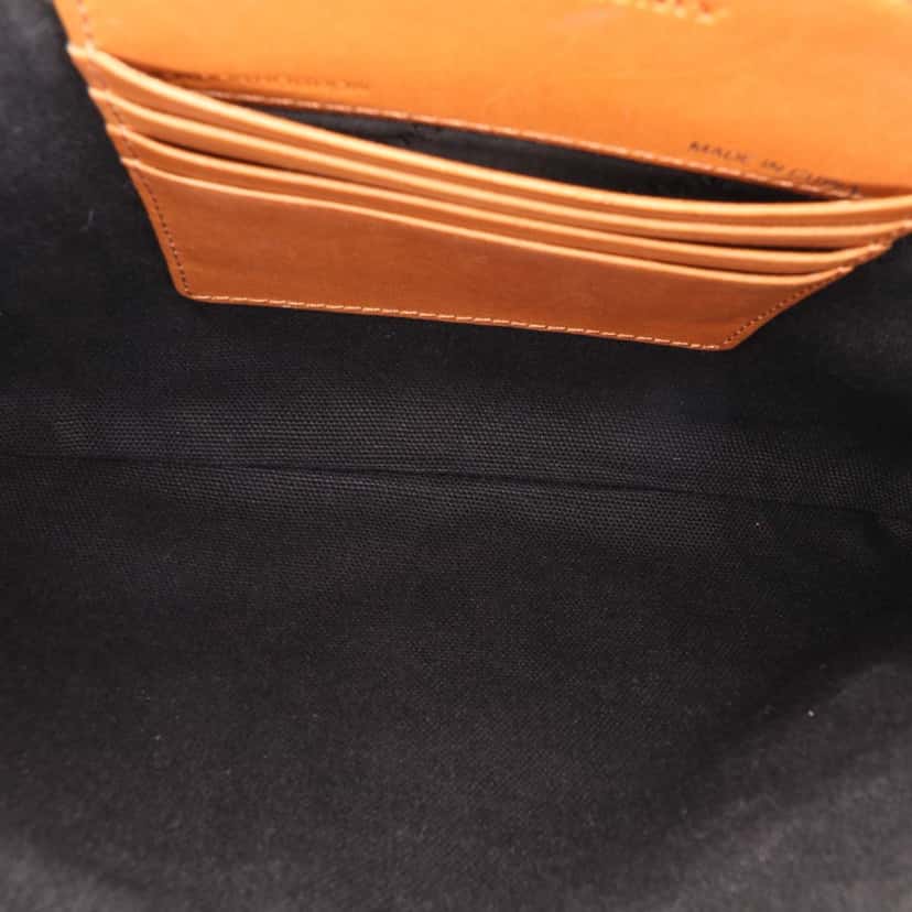 Burberry Mega Check Canvas Peyton Crossbody Brown Canvas Good condition - Model View
