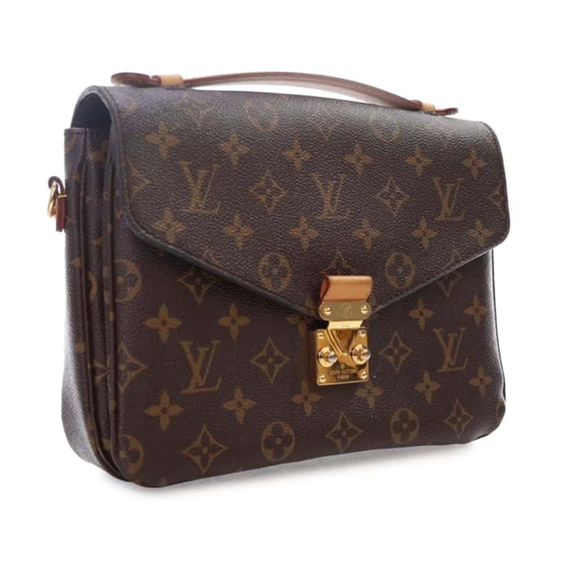 Louis Vuitton Monogram Pochette Metis Brown Canvas Good condition - Inside View