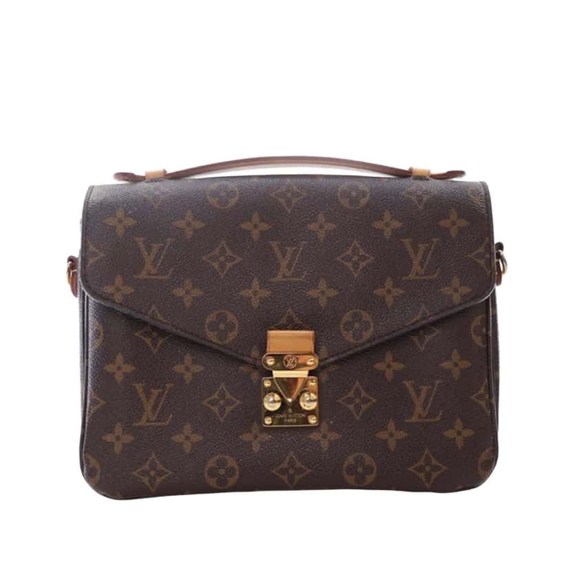 Louis Vuitton Monogram Pochette Metis Brown Canvas Good condition - Model View