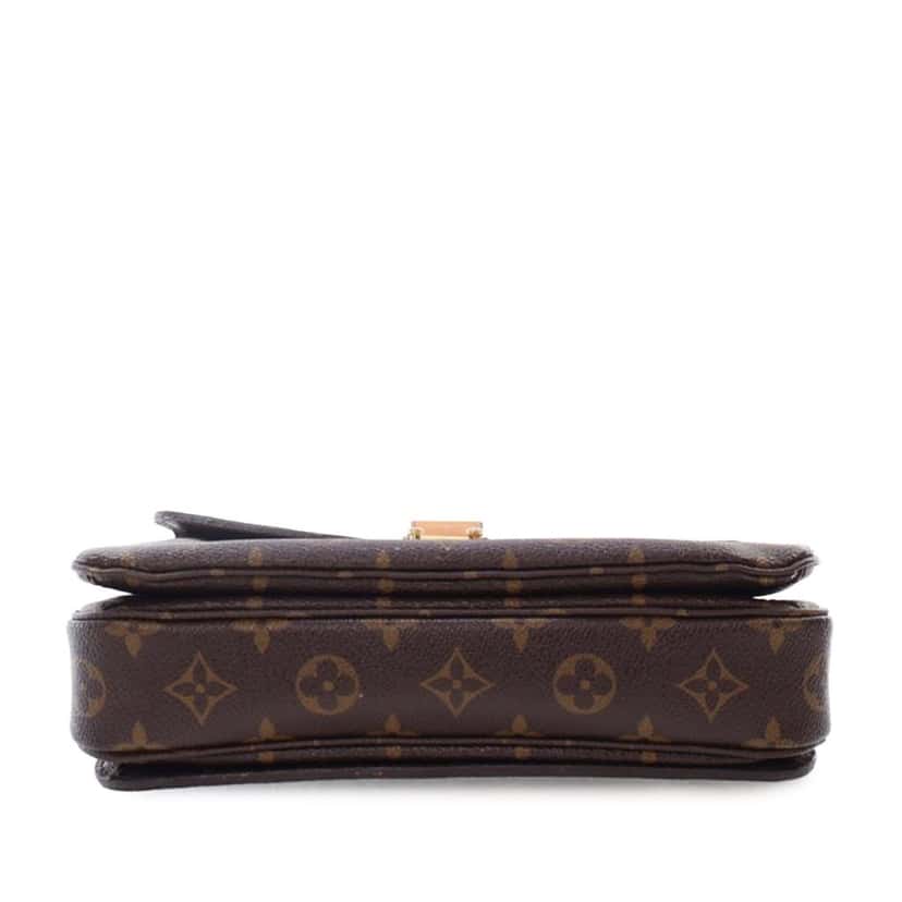 Louis Vuitton Monogram Pochette Metis Brown Canvas Good condition - Box View