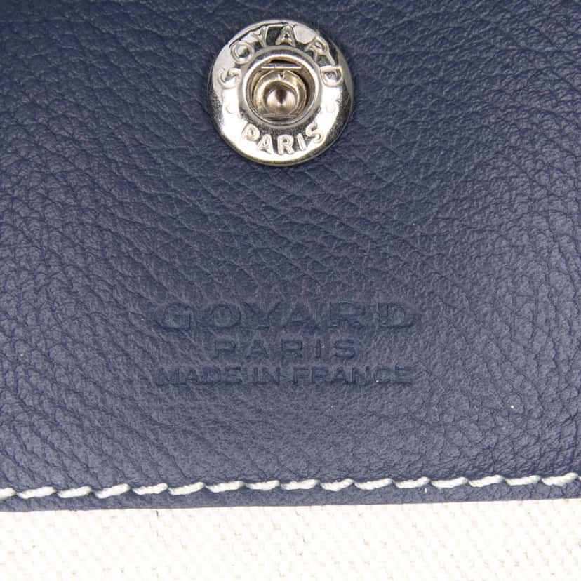 Goyard Goyardine Saint Louis PM Blue Canvas Good condition - Box View